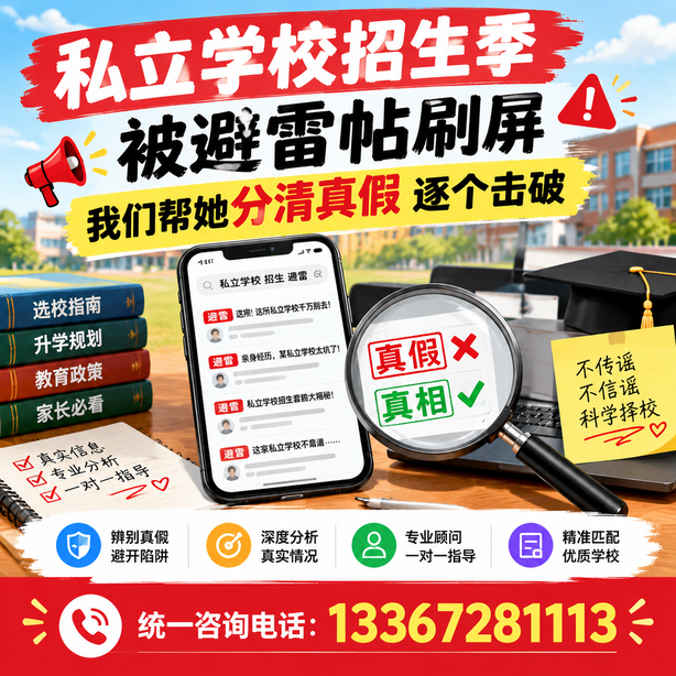 文山小红书舆情合规处置：私立学校招生季被避雷帖刷屏，我们帮她分清真假逐个击破